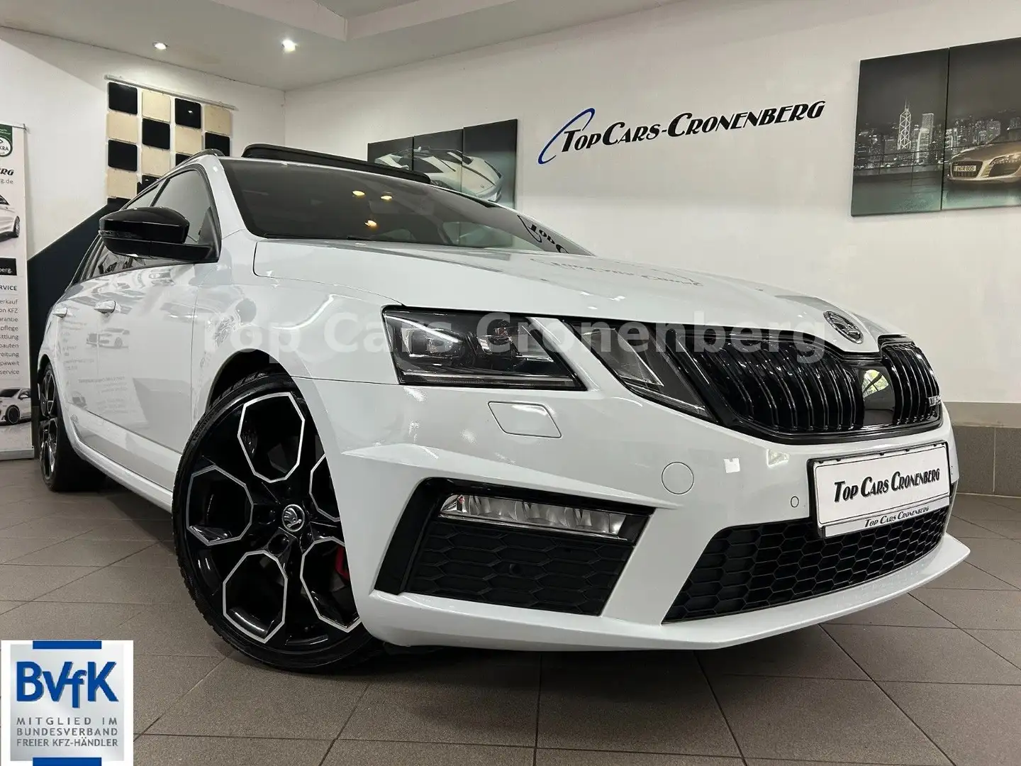 Skoda Octavia Combi RS 245*Panorama*LED*Spur*Schalter* Blanco - 1