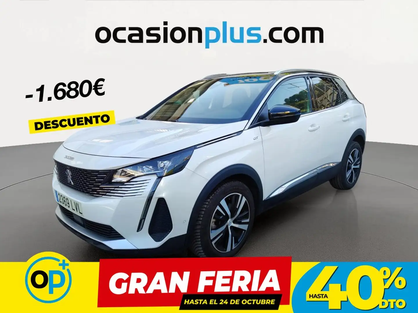 Peugeot 3008 1.2 S&S PureTech GT 130 Blanco - 1
