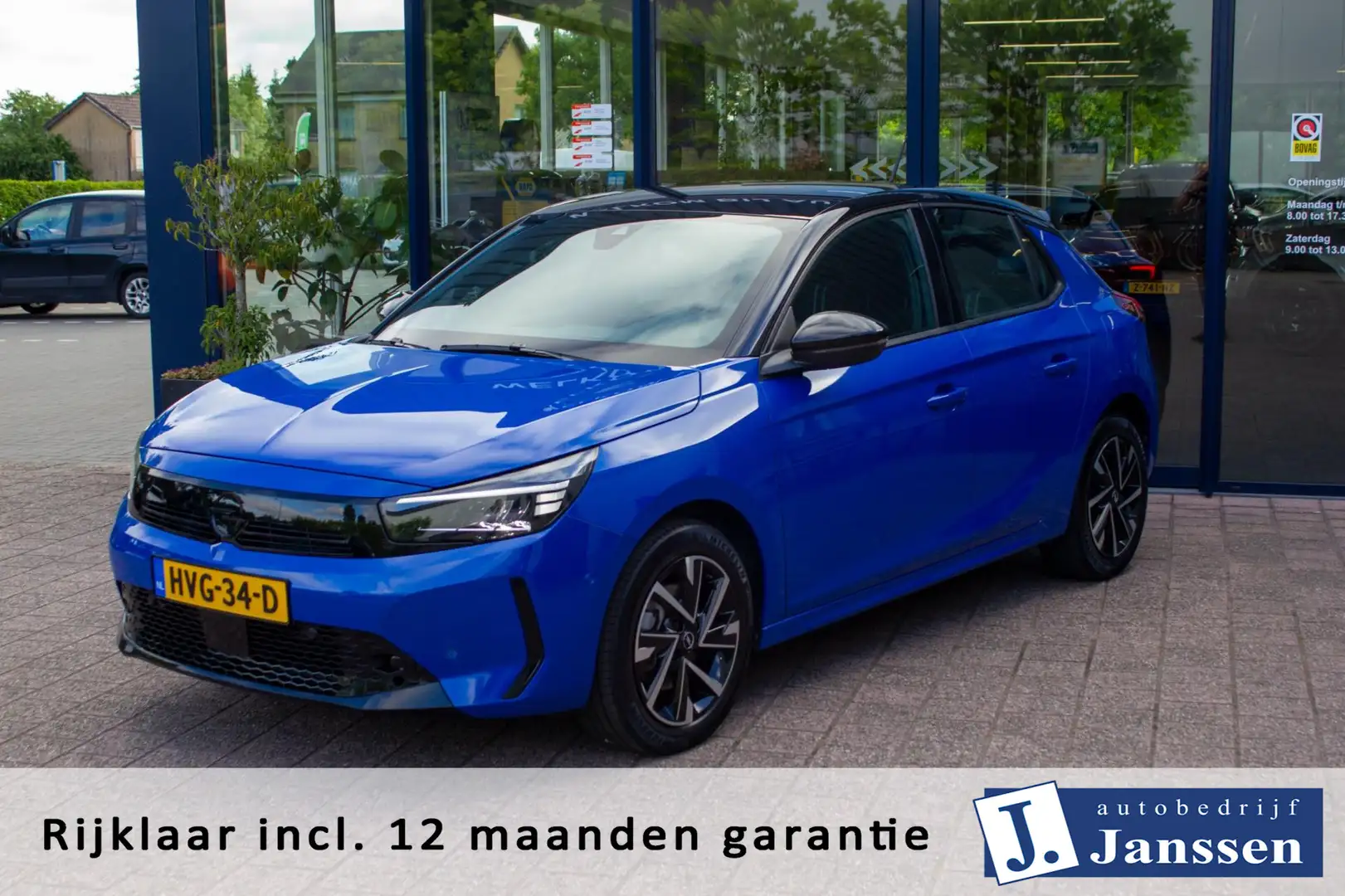 Opel Corsa 1.2 Turbo GS Line | Prijs rijklaar incl. 12 mnd ga Blauw - 1