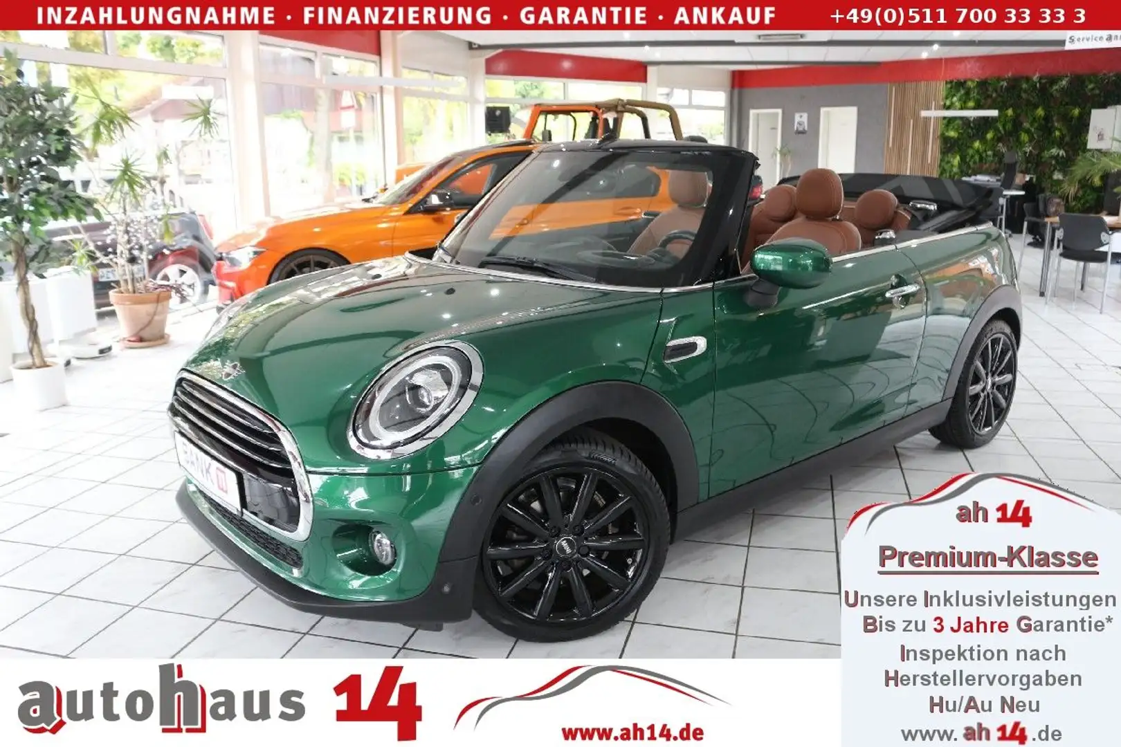 MINI Cooper Cabrio - Automatik-LED-Navi-Kamera-Voll Vert - 1