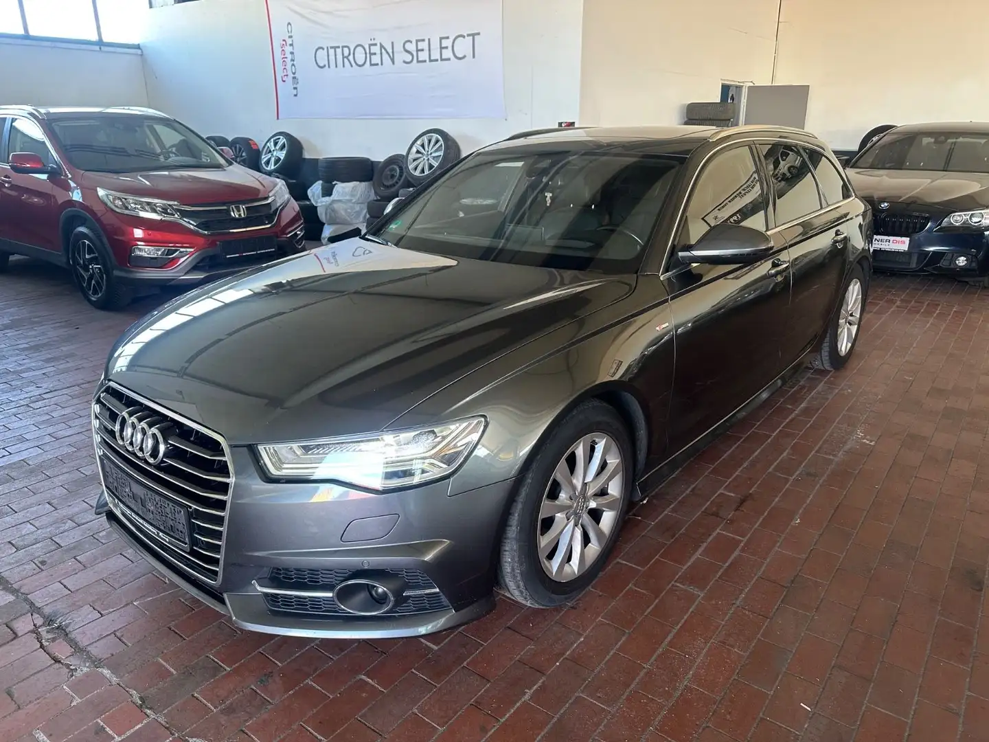 Audi A6 Avant 3.0 TDI quattro ACC S-line Absolut VOLL Gris - 1