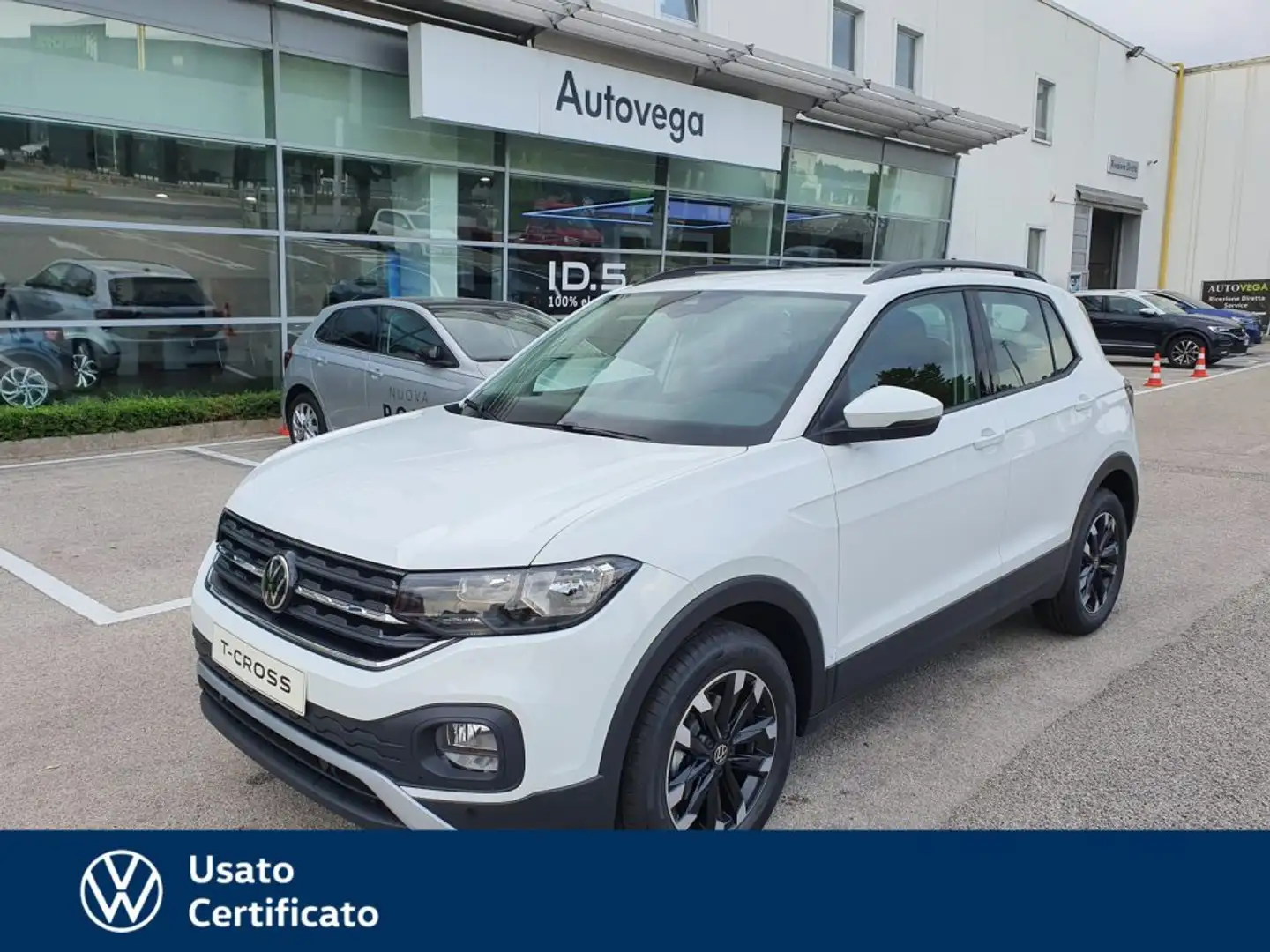 Volkswagen T-Cross 1.0 tsi style 95cv Bianco - 1