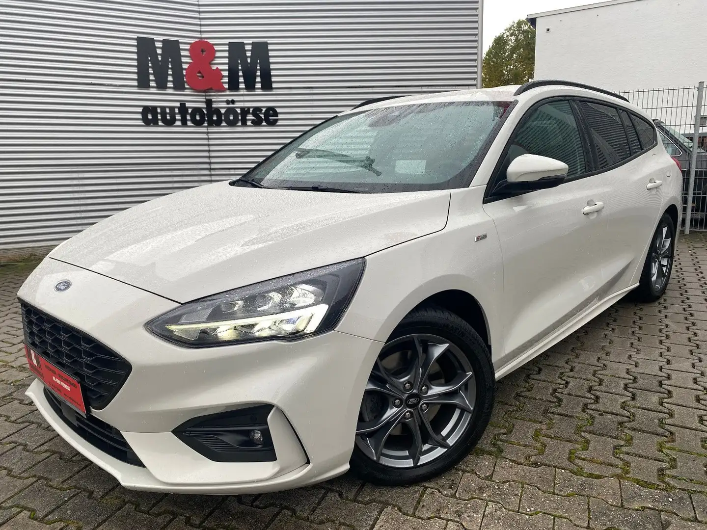 Ford Focus Turnier ST-Line Nav/HuD/LED/Kamera/Assiste Weiß - 1