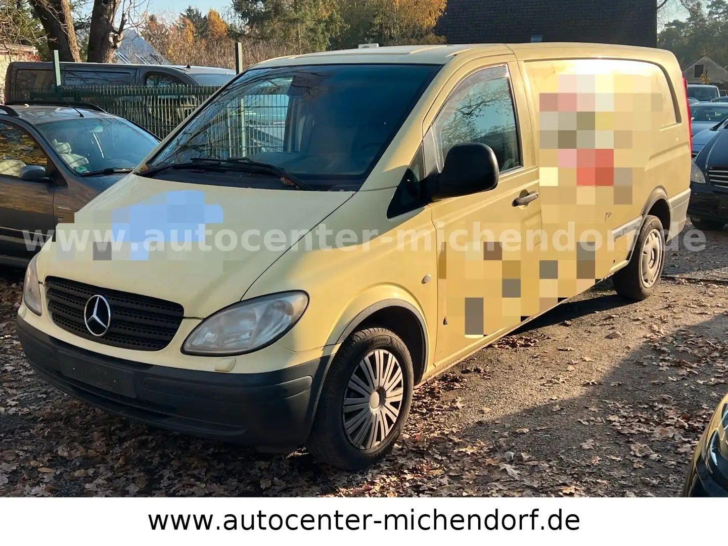 Mercedes-Benz Vito Kasten 111 CDI extralang*Autom*PDC*Klima Gelb - 1