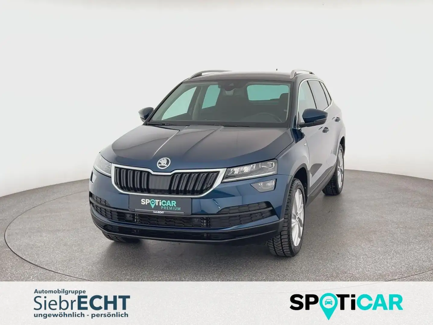 Skoda Karoq Clever 4x4 2.0 D *NAVI*RFK*ACC*uvm Bleu - 1