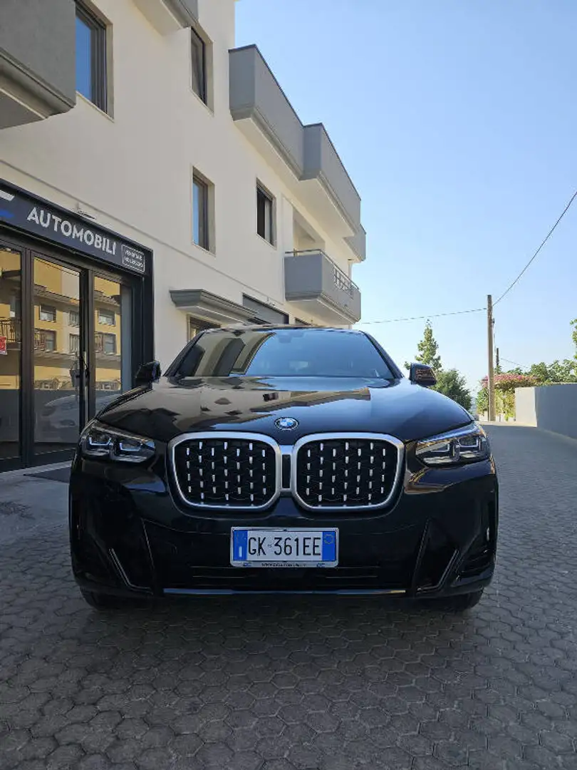 BMW X4 Xdrive20d mhev 48V Msport auto Blau - 2