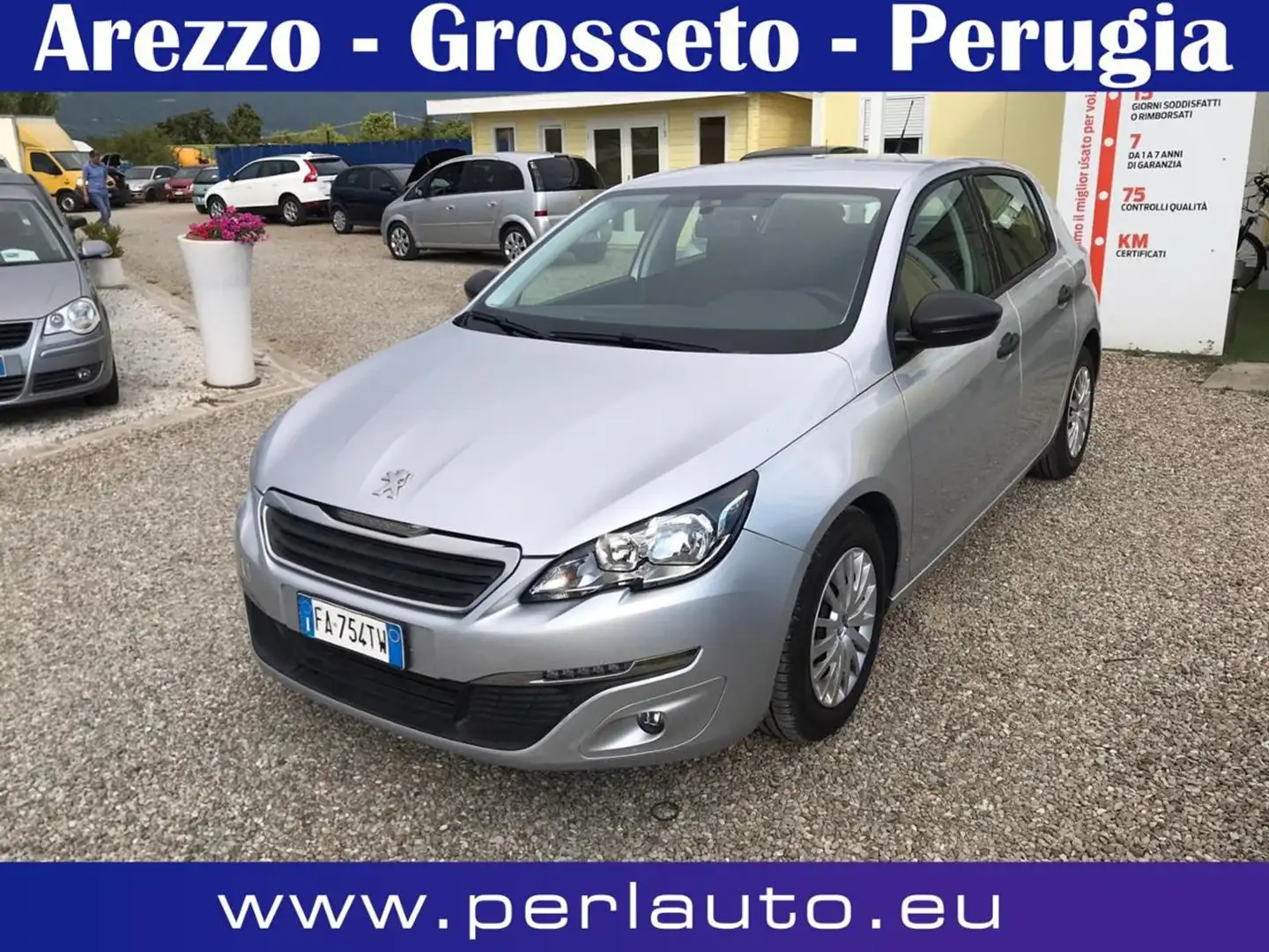 Peugeot 308 BlueHDi 100 S&S Business Argento - 1