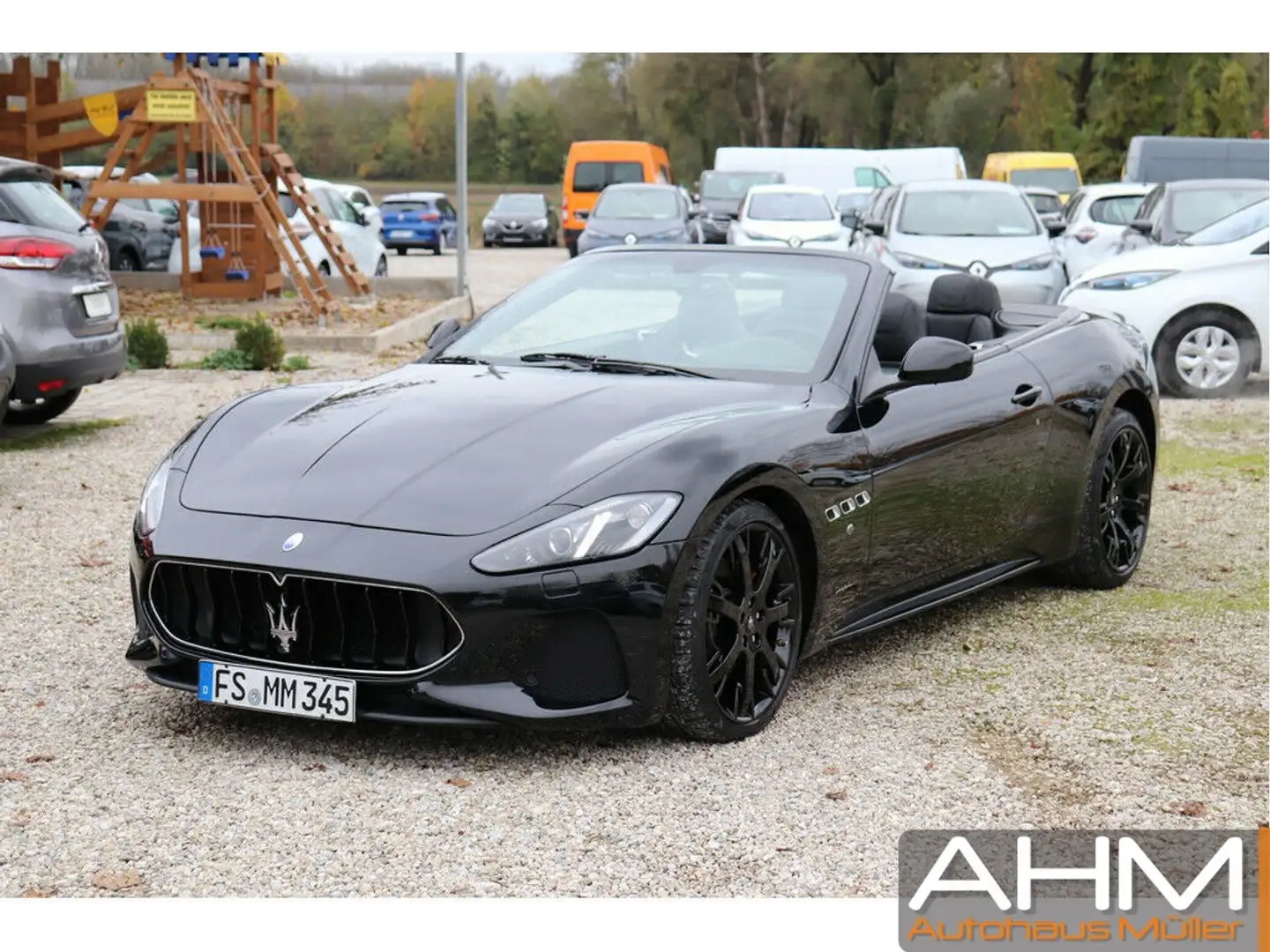 Maserati GranCabrio Sport * FULL OPTIONS Nero - 2