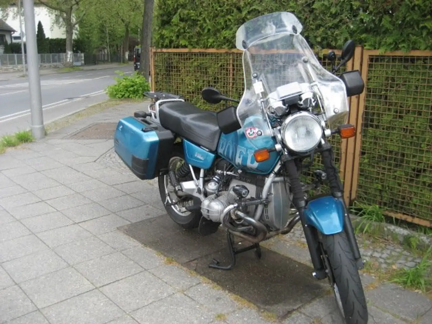 BMW R 80 R Paralever Roadster Azul - 1