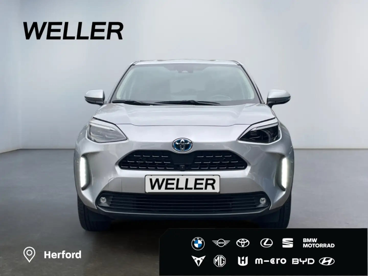 Toyota Yaris Cross Hybrid 1.5 Elegant *Matrix*360°*ACC* Silber - 2