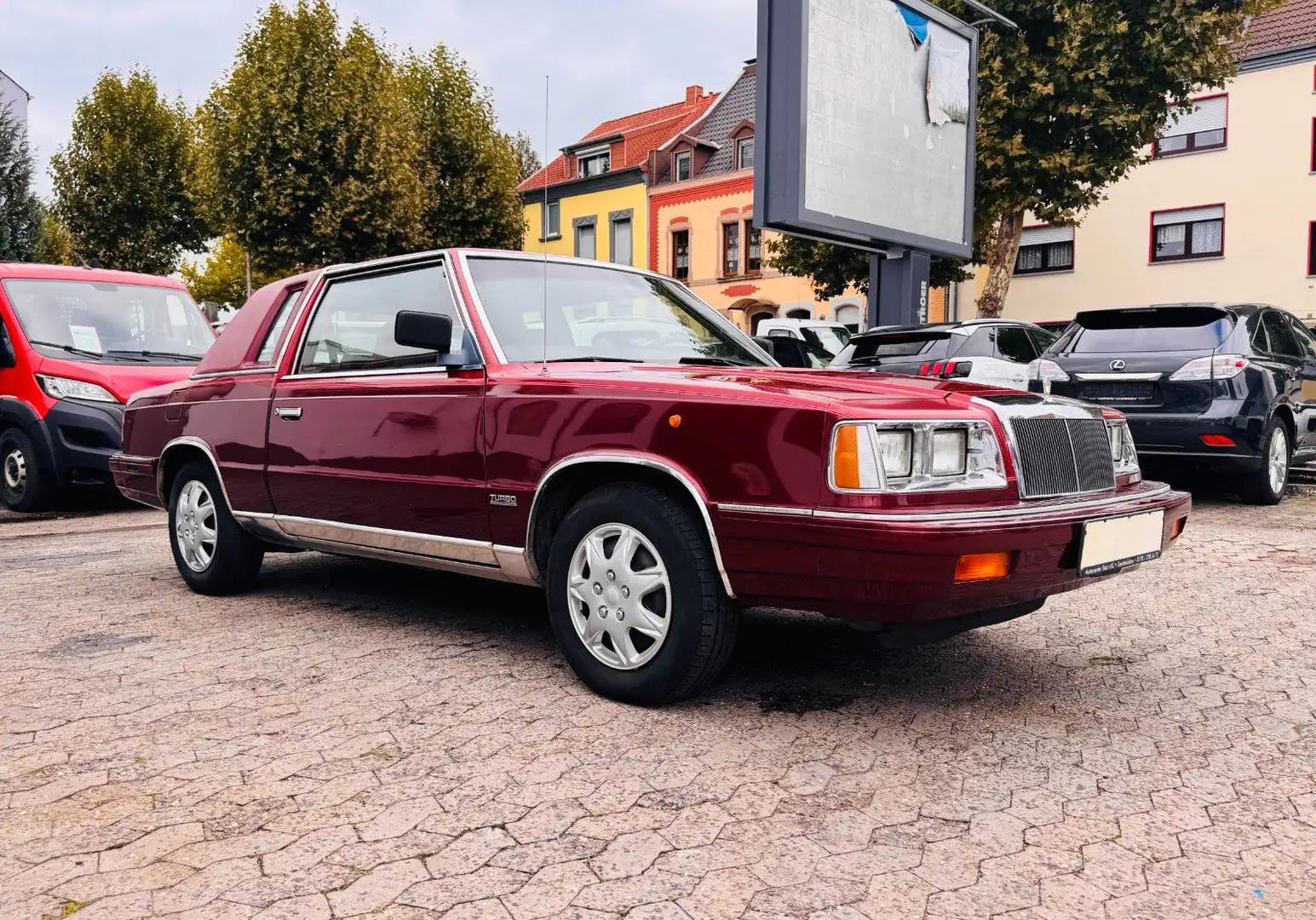 Chrysler Le Baron 2.2i Turbo Coupe Automatik Klimaanlage Rot - 1