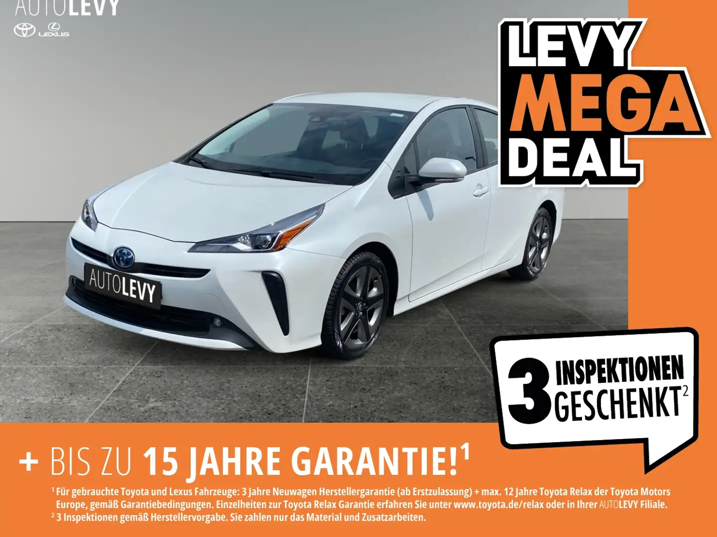 Toyota Prius 1.8 Hybrid Executive *JBL*HUD*PDC* Alb - 1