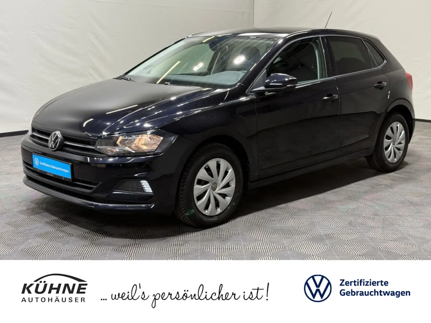 Volkswagen Polo Comfortline 1.0 TSI DSG | NAVI ALARM PDC Schwarz - 1