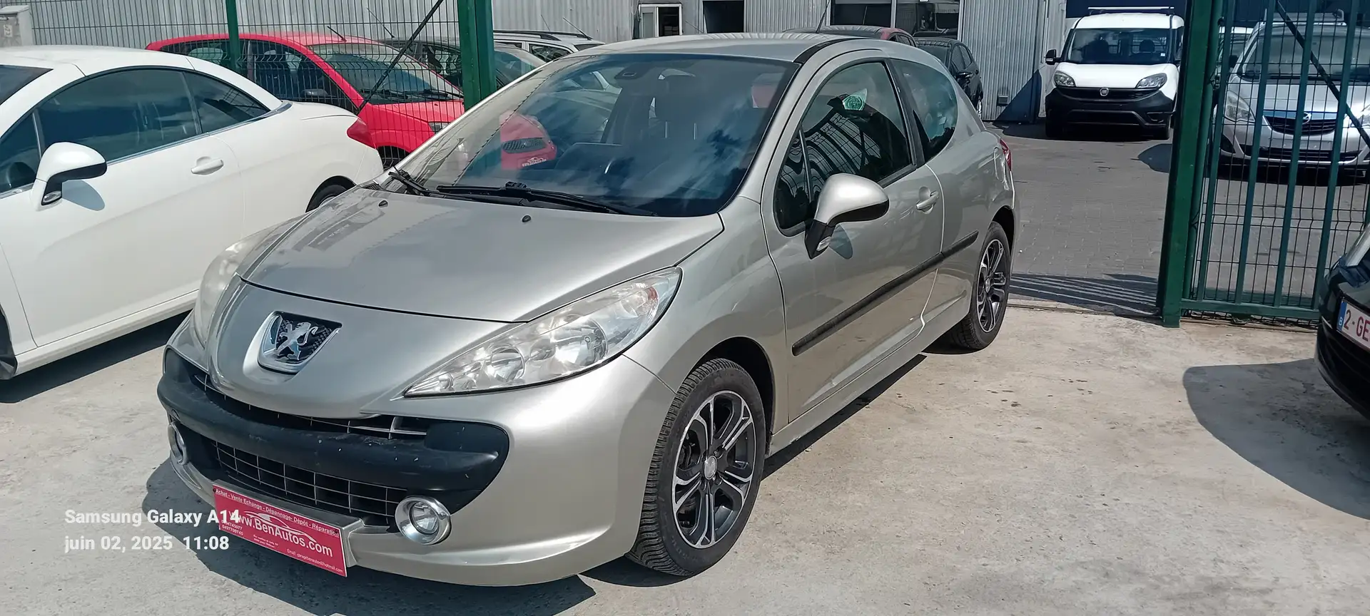 Peugeot 207 1.6 HDi Sporty Grijs - 2