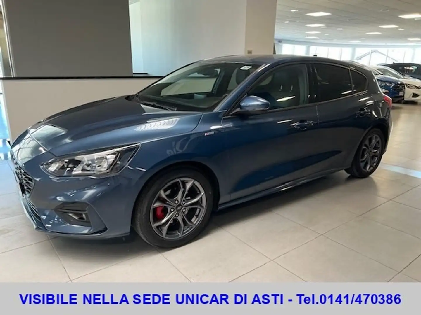 Ford Focus 1.0 Ecoboost Hybrid ST-Line X S&S Blu/Azzurro - 1