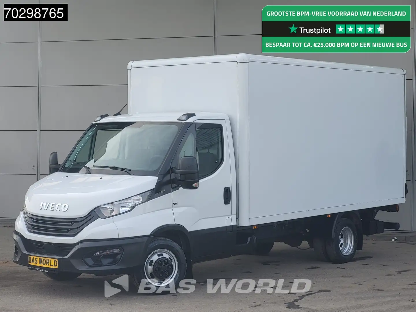 Iveco Daily 35C16 Laadklep Dubbellucht Bakwagen 160PK Airco Eu Wit - 1