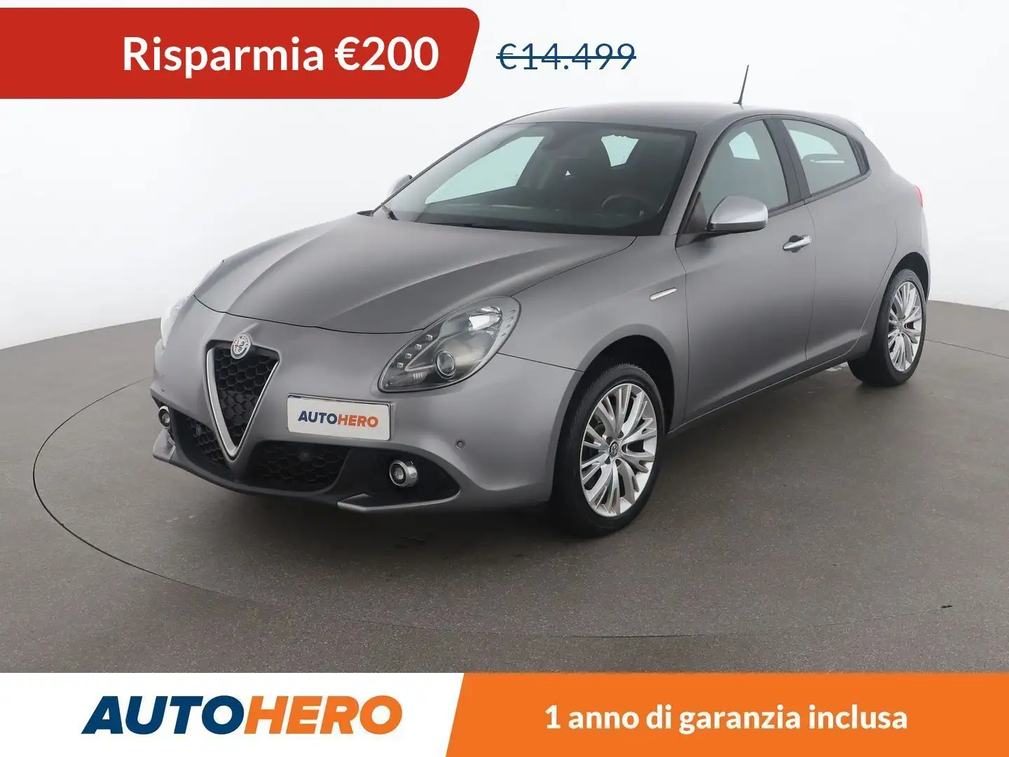 Alfa Romeo Giulietta 2.0 JTDM Super 175 CV Grigio - 1
