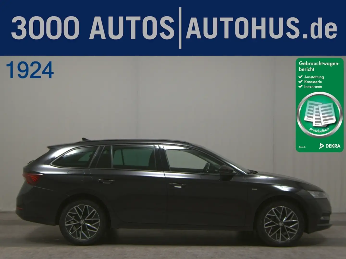 Skoda Octavia Combi 2.0 TDI Clever Navi LED vc RFK LM Schwarz - 1