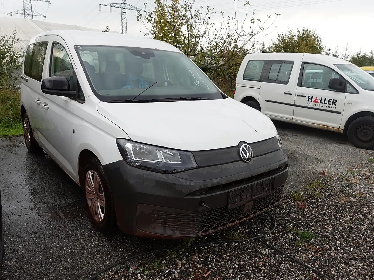 Volkswagen Caddy 1,5 Blanc - 1