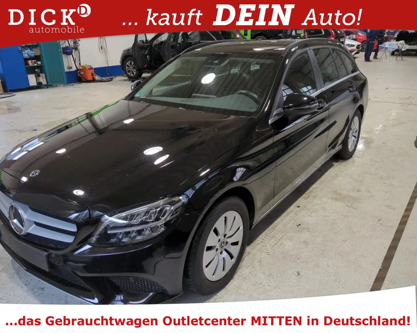 Mercedes-Benz C 220 d T 9G-Aut. LED/9G/NAVI/DAB/RFK Noir - 1