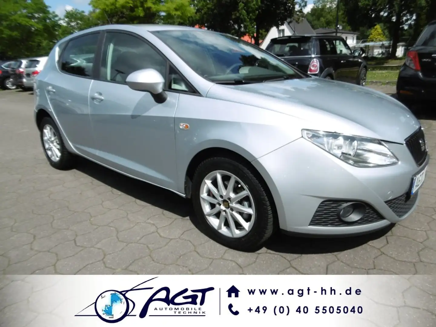 SEAT Ibiza 1.2 TDi 5-türig Ecomotive Style Allwetter Argent - 1