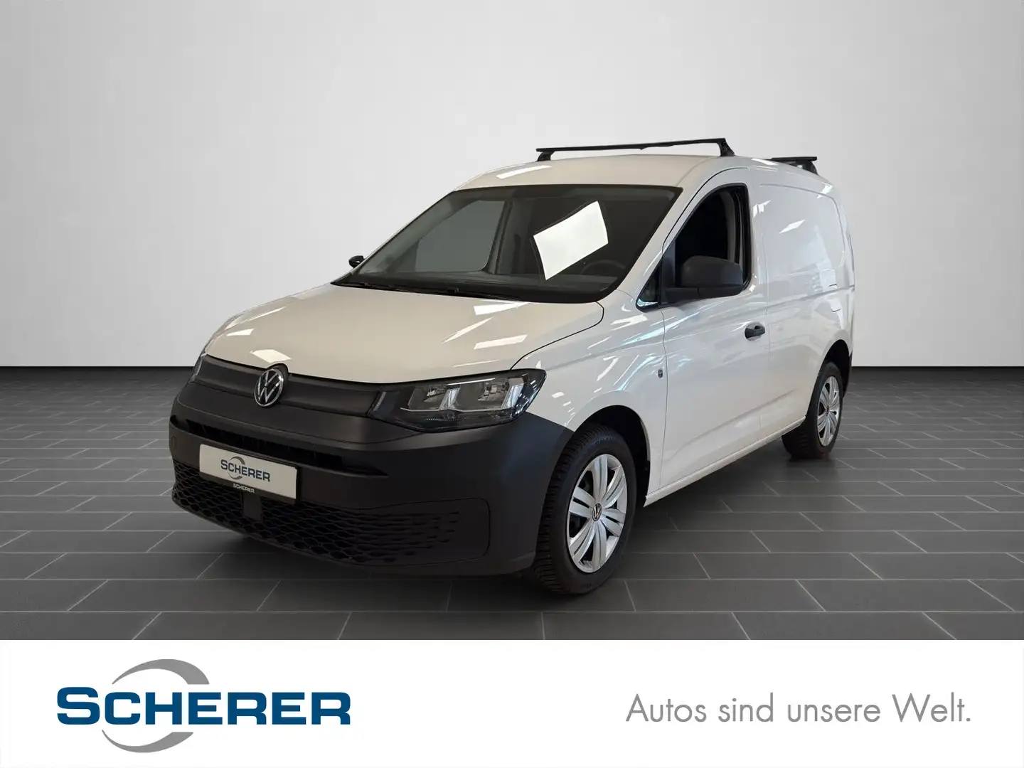 Volkswagen Caddy 2.0 TDI Kasten Klima Bluetooth Weiß - 1