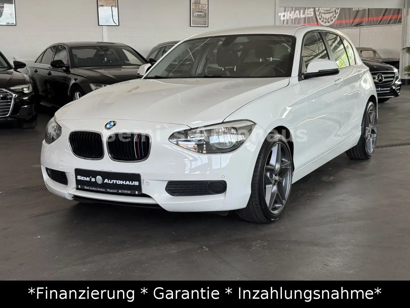 BMW 114 BMW 114d Lim. 5-Trg.*Navi*BBS*6-Gang* Weiß - 1