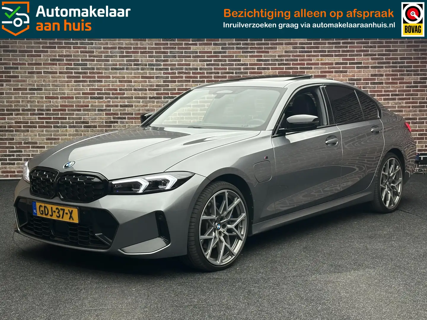 BMW 330 3-serie 330e M Performance Sport H/K Memory Dak Ca Grijs - 1
