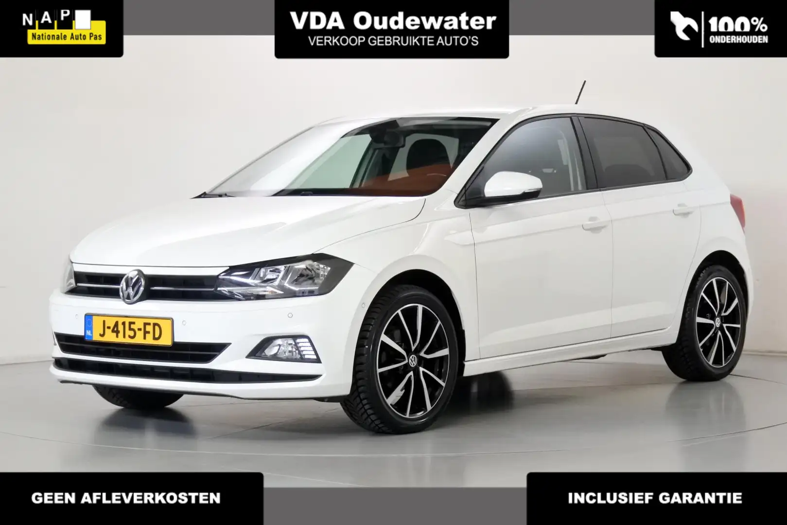 Volkswagen Polo 1.0 TSi Comfort-L BNS 17" ECC ACC Blanc - 1