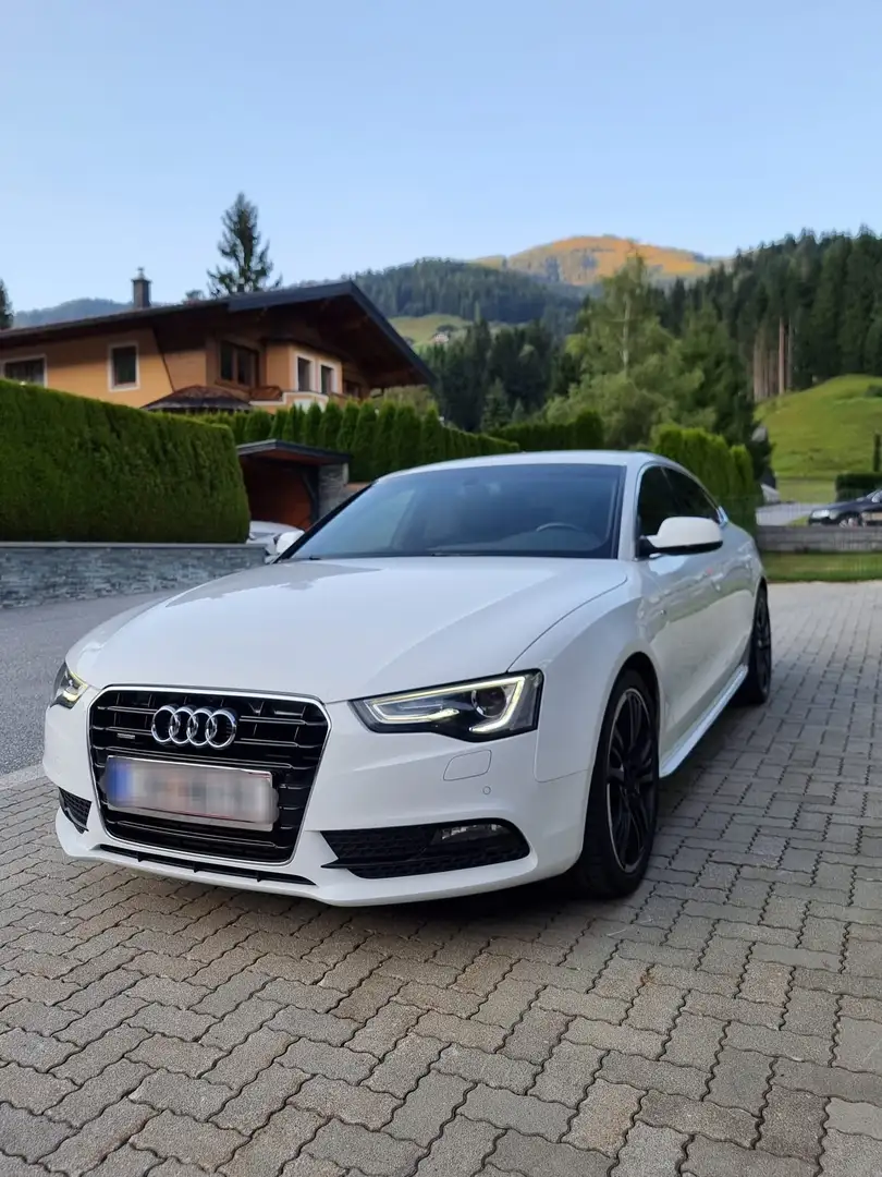 Audi A5 SB 2,0 TDI quattro 3x sLine Weiß - 1