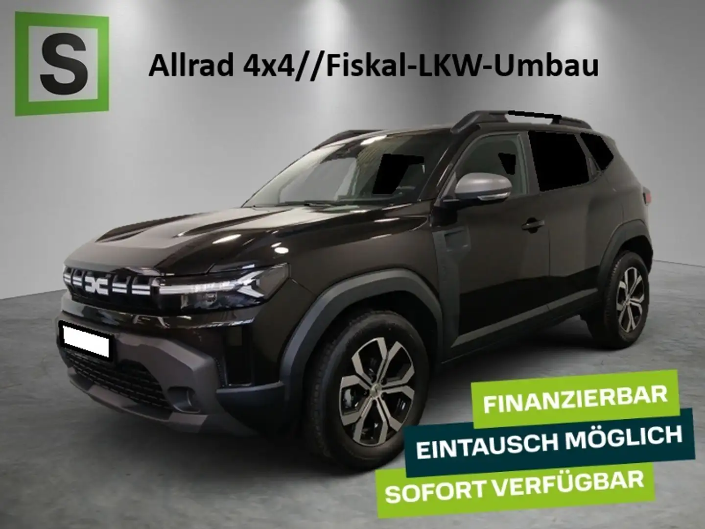 Dacia Duster DUSTER Expression TCe 130 4x4 Fiskal LKW Schwarz - 1