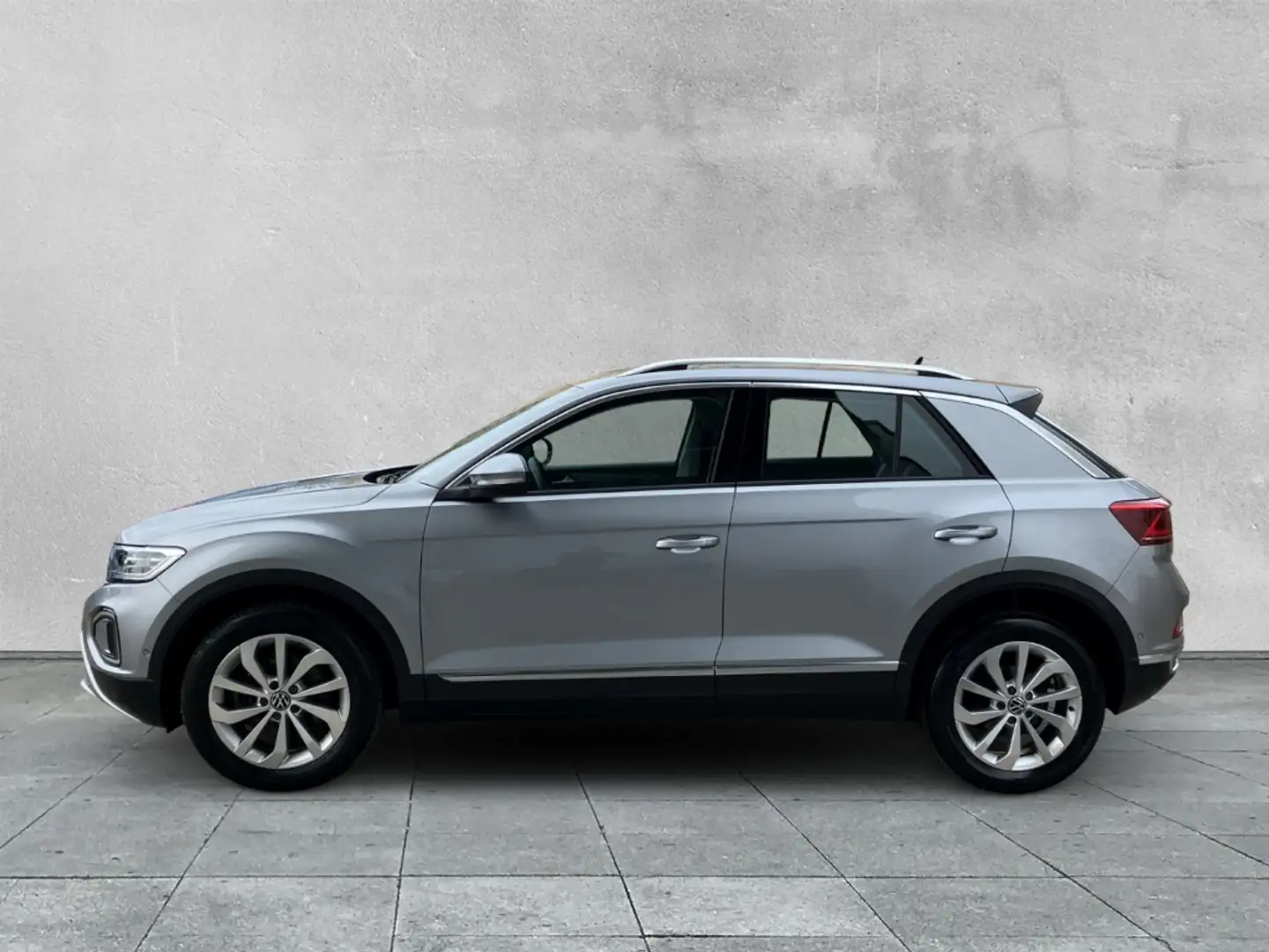Volkswagen T-Roc 2.0 TDI DSG 4Motion Style LED+NAVI+SHZ+ACC Silber - 2