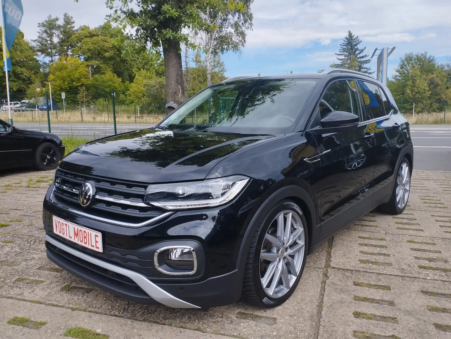 Volkswagen T-Cross 1.0 TSI Style R-Line 19"ALU+SPORTFAHRWERK+ANDROID! Schwarz - 1