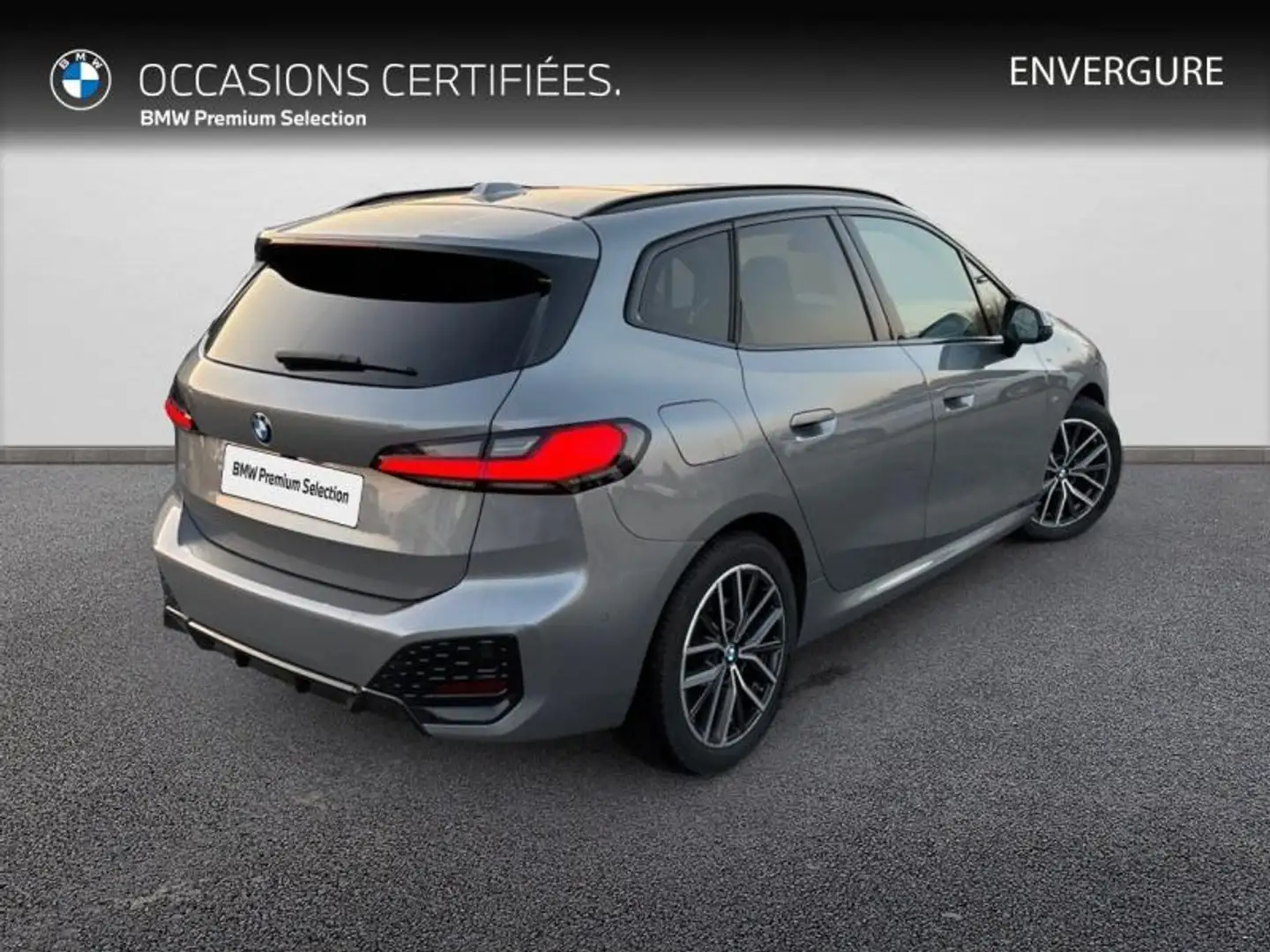 BMW 218 218d 150ch M Sport DKG7 Gris - 2