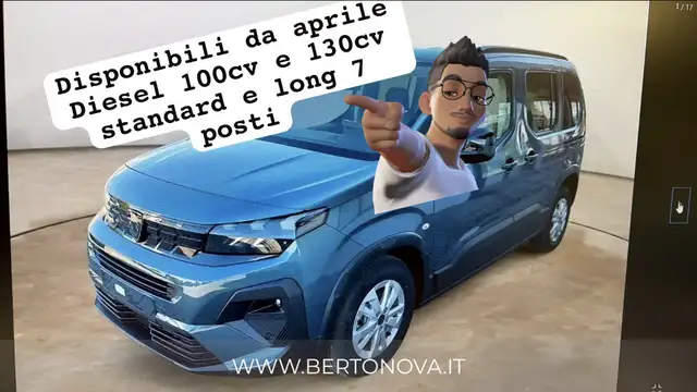 Peugeot Rifter Rifter BlueHDi 100 S&S Allure Standard