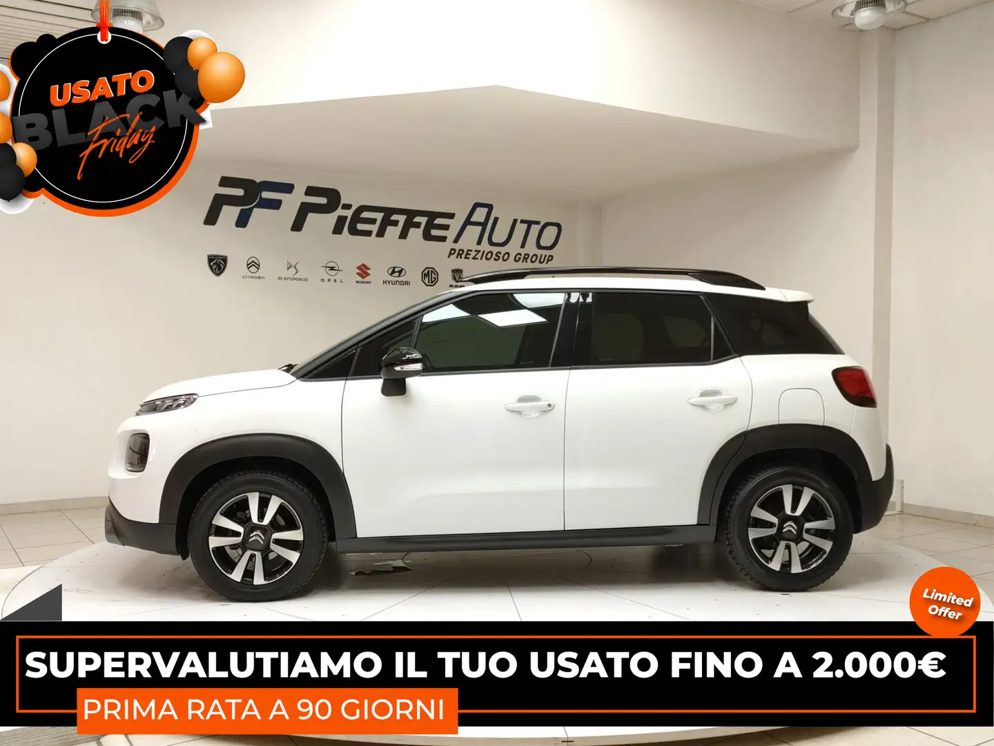 Citroen C3 Aircross - C3 Aircross BlueHDi 100 S&S Feel Bianco - 2