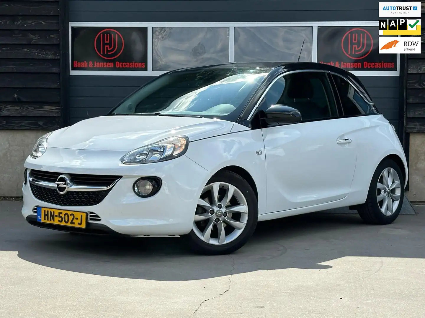 Opel Adam 1.0 Turbo Jam - Airco - Cruise - Navi - Bluetooth Wit - 1