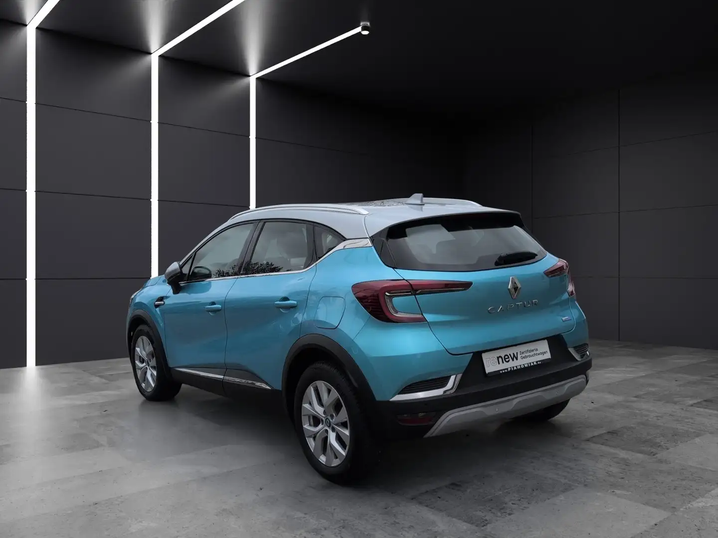 Renault Captur INTENS E-TECH PLUG-IN 160 Navi Rückfahrkamera Sitzheizung Blau - 2