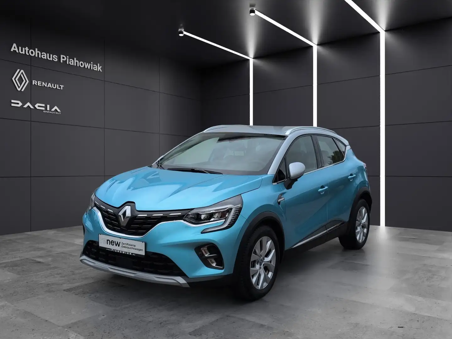Renault Captur INTENS E-TECH PLUG-IN 160 Navi Rückfahrkamera Sitzheizung Blau - 1