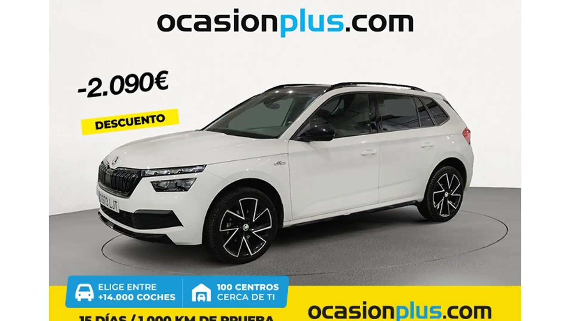 Skoda Kamiq 1.5 TSI Montecarlo DSG Wit - 1