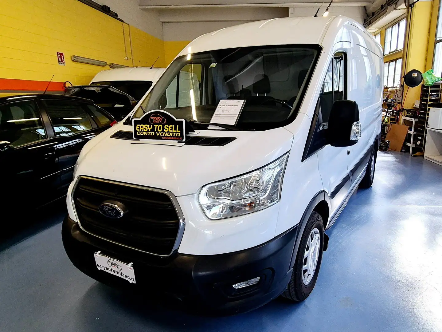 Ford TRANSIT  350 2.0 TDCI ECOBLUE 130CV PM-TM Blanc - 1