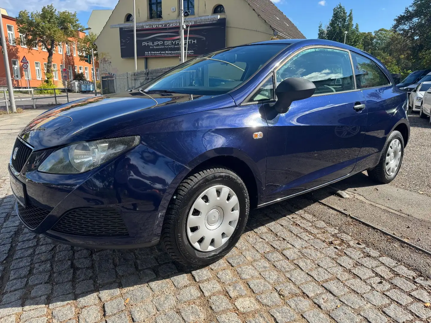 SEAT Ibiza 1.2*TÜV NEU*ALLWETTERREIFEN* Blau - 1