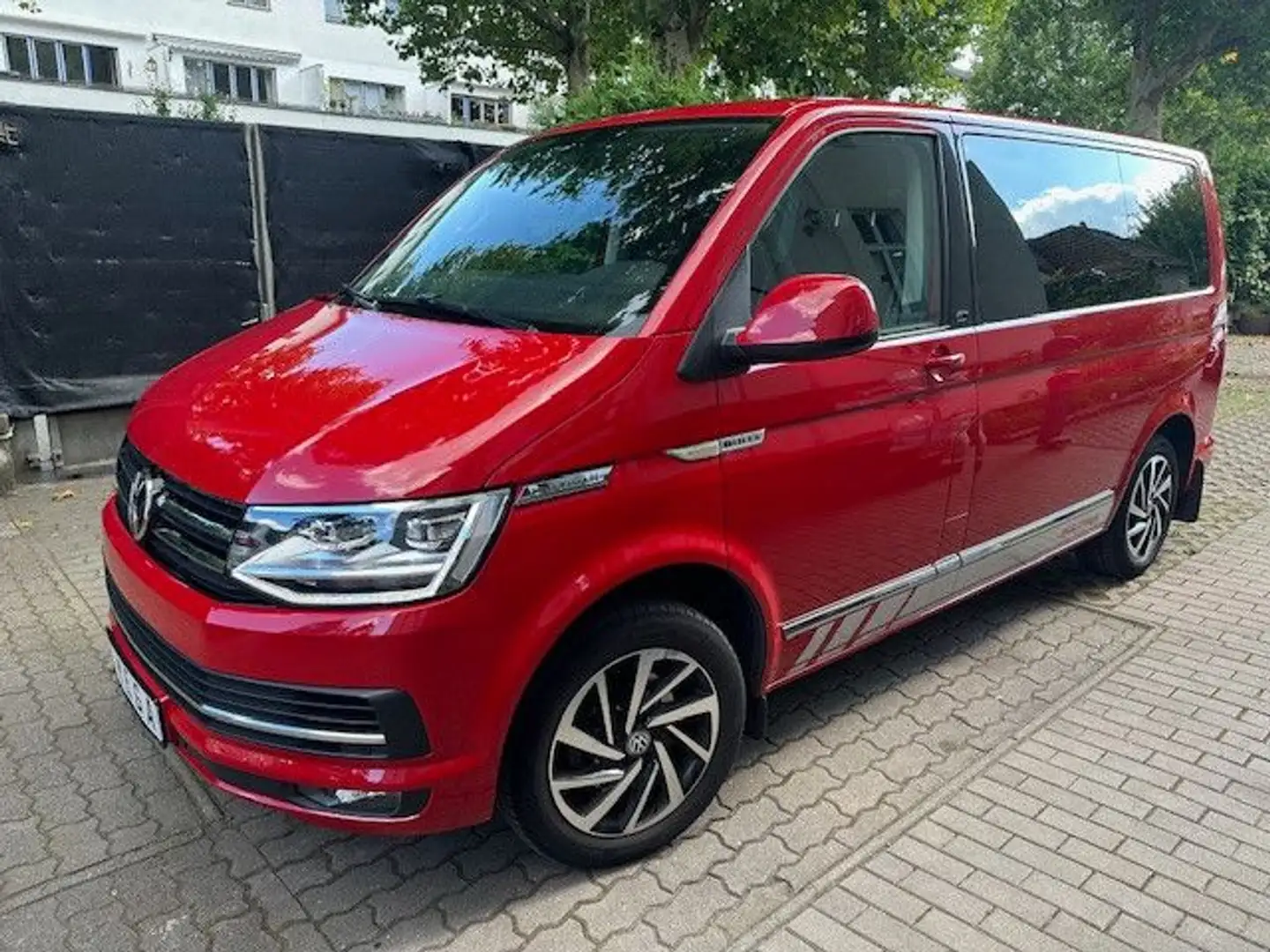 Volkswagen T6 Multivan T6 MULTIVAN 2.0 TDI DSG JOIN STANDHZG|NAVI|LED Rot - 1