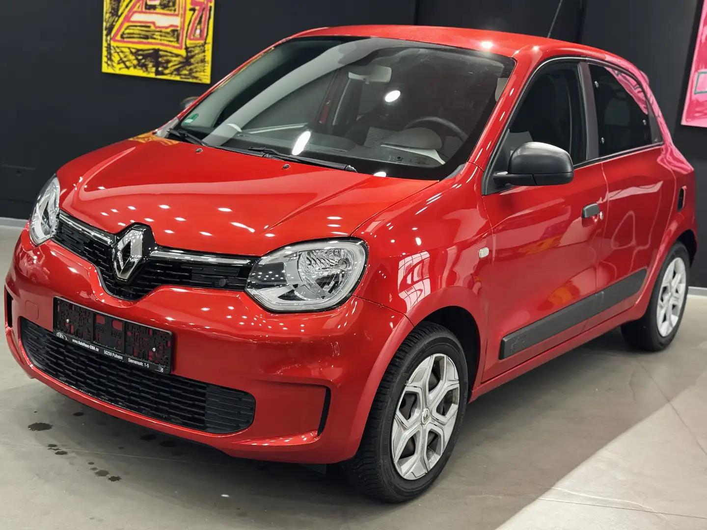 Renault Twingo Life*Klima*Voll Scheckheft gepflegt*TEMPO*Freisp.* Violett - 1