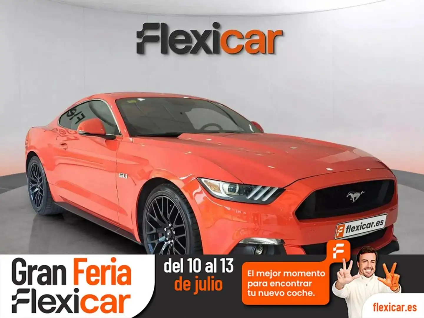 Ford Mustang 5.0 Ti-VCT V8 418cv  GT A.(Fast.) Orange - 1