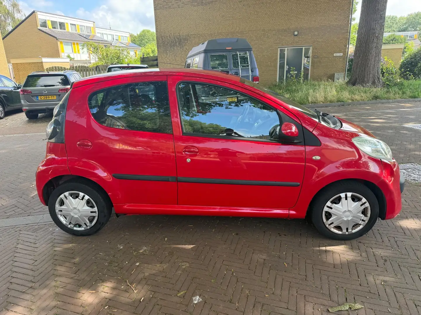 Citroen C1 AUTOMAAT / 89.000 NAP / airco / 5 deurs Rood - 2
