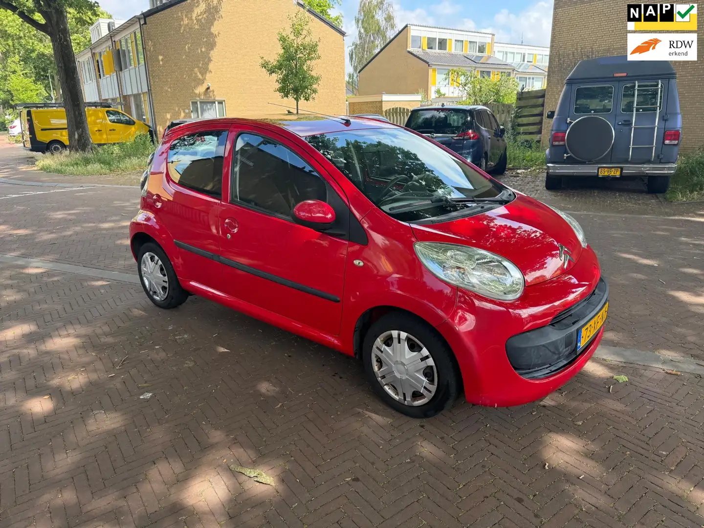 Citroen C1 AUTOMAAT / 89.000 NAP / airco / 5 deurs Rood - 1