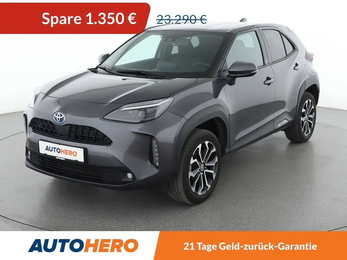Toyota Yaris Cross 1.5 Hybrid 2WD Team D Aut*NAVI*LED*ACC*CAM*PDC* Grau - 1