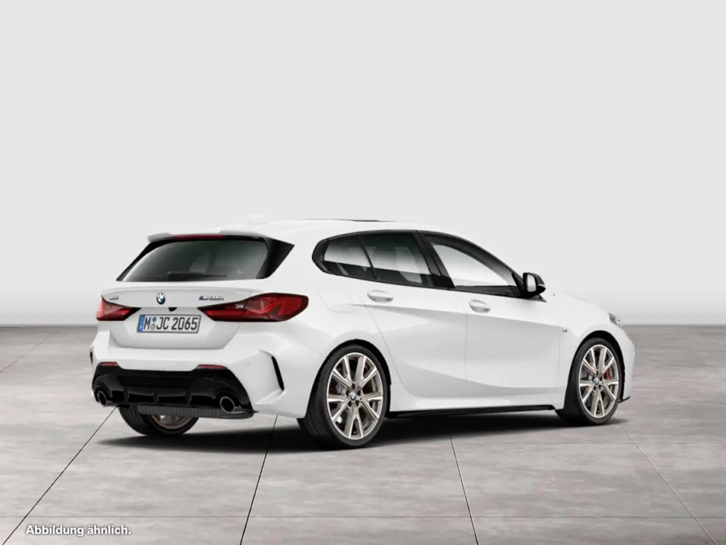 BMW 135 M135i xDrive PANO+HEAD-UP+KAMERA+LCPROF+HK-SOUND+ Weiß - 2