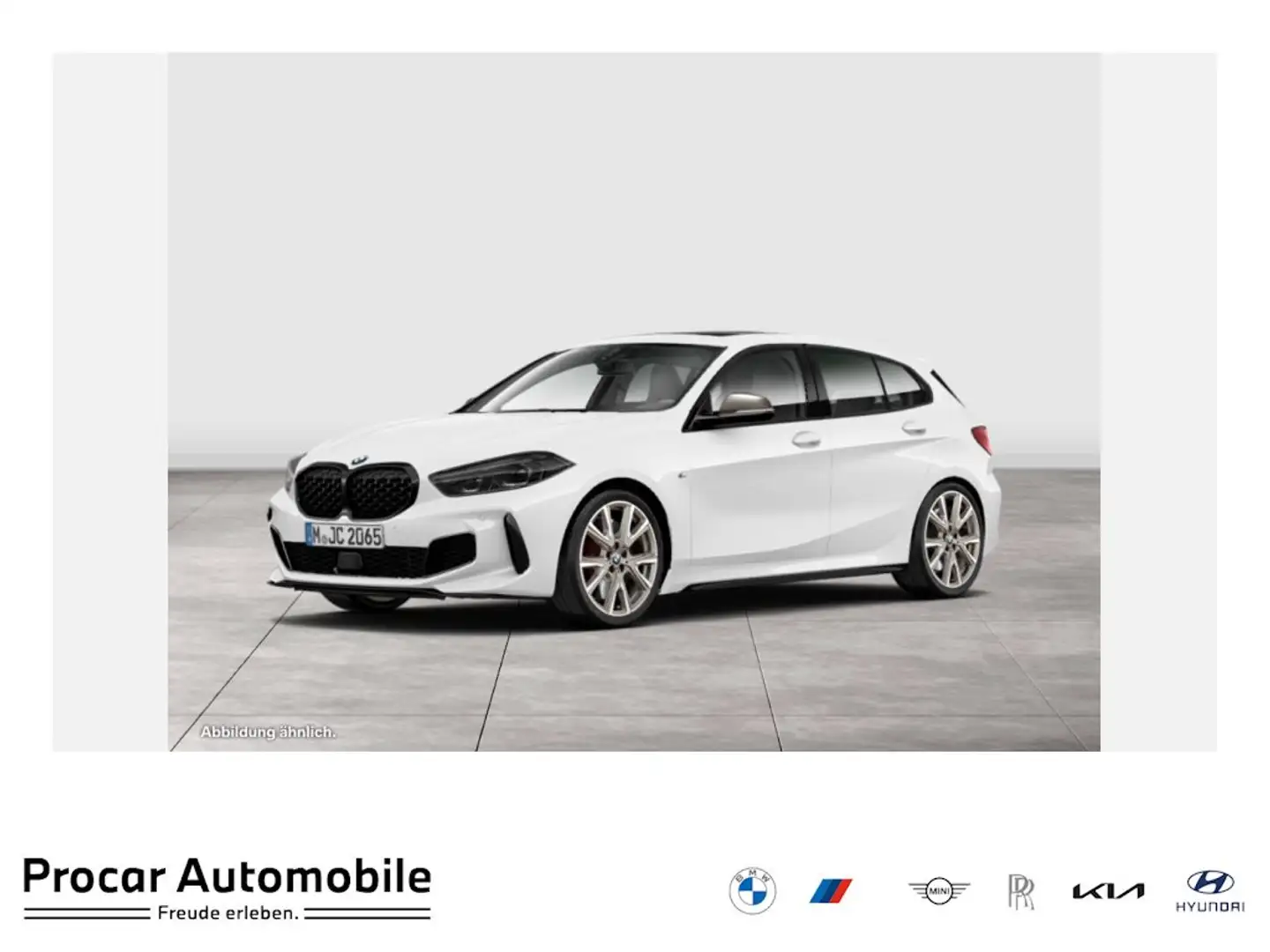 BMW 135 M135i xDrive PANO+HEAD-UP+KAMERA+LCPROF+HK-SOUND+ Weiß - 1